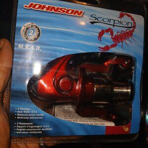 Johnson Scorpion open faced reel brand new